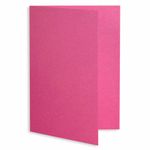 Azalea Pink Folded Card - A2 Stardream Metallic 4 1/4 x 5 1/2 105C