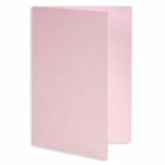 Rose Quartz Folded Card - A2 Stardream Metallic 4 1/4 x 5 1/2 105C