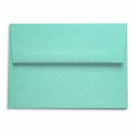 Lagoon Green Envelopes - A1 Stardream Metallic 3 5/8 x 5 1/8 Straight Flap 81T