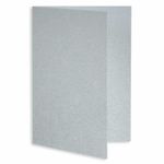 Silver Folded Card - A1 Stardream Metallic 3 1/2 x 4 7/8 105C