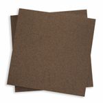 Bronze Square Flat Card - 5 1/4 x 5 1/4 Stardream Metallic 105C