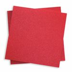Jupiter Red Square Flat Card - 5 1/4 x 5 1/4 Stardream Metallic 105C