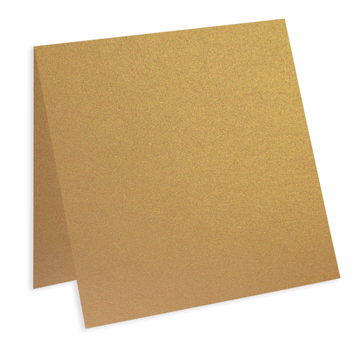 Mini Stardream Antique Gold Blank Cards - Flat, 105lb Cover