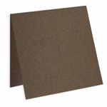 Bronze Square Folded Card - 5 1/4 x 5 1/4 Stardream Metallic 105C