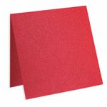 Jupiter Red Square Folded Card - 5 1/4 x 5 1/4 Stardream Metallic 105C