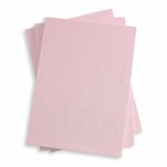 Rose Quartz Flat Card - 4 7/8 x 6 7/8 Stardream Metallic 105C