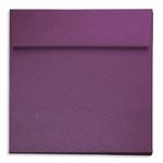 Ruby Square Envelopes - 5 1/2 x 5 1/2 Stardream Metallic 81T