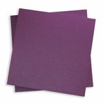 Ruby Square Flat Card - 6 1/4 x 6 1/4 Stardream Metallic 105C