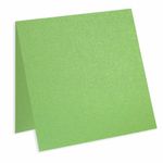 Fairway Green Square Folded Card - 6 1/4 x 6 1/4 Stardream Metallic 105C