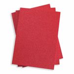 Jupiter Red Flat Card - A6 Stardream Metallic 4 1/2 x 6 1/4 105C