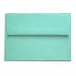 Lagoon Green Envelopes - A6 Stardream Metallic 4 3/4 x 6 1/2 Straight Flap 81T