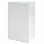 Crystal White Folded Card - A7 Stardream Metallic 5 1/8 x 7 105C