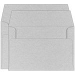 Silver Double Unlined Envelopes - A9 Stardream Metallic 5 3/4 x 8 3/4 81T