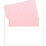 A2 Rose Quartz Metallic Envelope Liners, Stardream