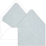 Silver Euro Flap Envelope Liner - A1 Stardream Metallic