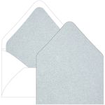 Silver Euro Flap Envelope Liner - A6 Stardream Metallic