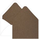 Bronze Euro Flap Envelope Liner - A7 Stardream Metallic