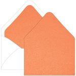 Flame Euro Flap Envelope Liner - A7.5 Stardream Metallic