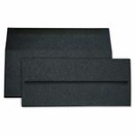 Onyx Black Envelopes - #10 Stardream Metallic 4 1/8 x 9 1/2 Straight Flap 81T