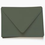 Seedling Green Envelopes - A7.5 Gmund Colors Matt 5 1/2 x 7 1/2 Euro Flap 68T