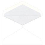 Crystal Metallic Lined Radiant White Envelopes