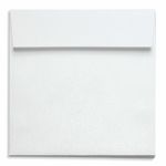 Crystal White Square Envelopes - 6 x 6 Stardream Metallic 81T