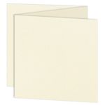 6 1/4 Square Stardream Opal Blank Cards - ZFold, 105lb Cover