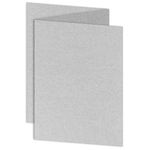 A7 Stardream Silver Blank Cards - ZFold, 105lb Cover