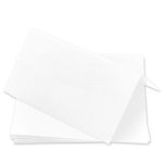 Extra White Folded Place Card - Curious Skin 100C