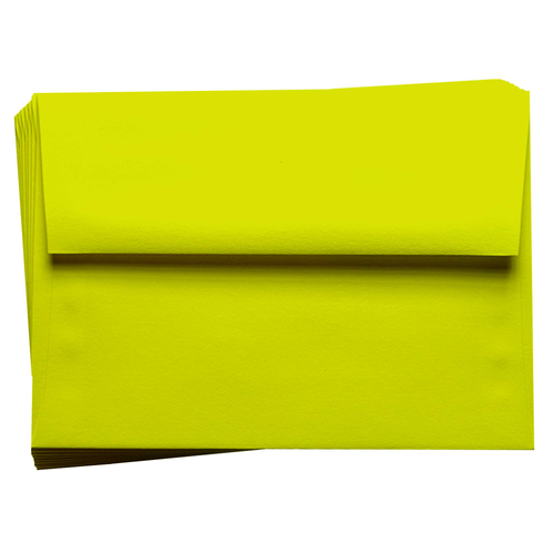 Absynthe Green Envelopes - A2 Curious Skin 4 3/8 x 5 3/4 Straight Flap ...