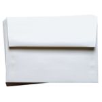 Extra White Envelopes - A2 Curious Skin 4 3/8 x 5 3/4 Straight Flap 91T