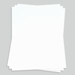 Extra White Card Stock - 8 1/2 x 11 Curious Skin 100lb Cover