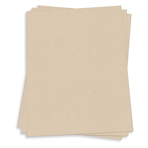 light brown cardstock paper