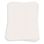 True White Card Stock - 8 1/2 x 11 Speckletone Matte 80lb Cover