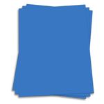 Fair Blue Card Stock - 28 x 40 So Silk 130lb Cover