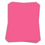 Beauty Pink Card Stock - 28 x 40 So Silk 130lb Cover