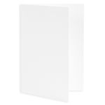 Radiant White Folded Card - A7 LCI Smooth 5 1/8 x 7 100C
