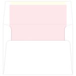 Rosa Pink Lined Envelopes - A7 Radiant White 5 1/4 x 7 1/4 70T