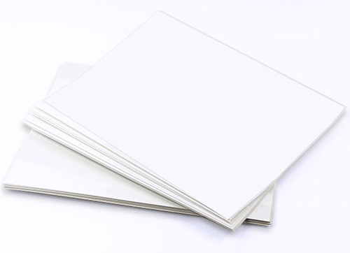 Pure White Card Stock - 12 x 18 LCI Felt 80lb Cover