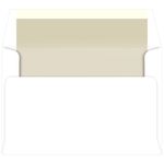 Pearl Lined Envelopes - A9 Radiant White 5 3/4 x 8 3/4 70T