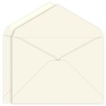 Ecru Double Unlined Envelopes - A8 LCI Smooth 5 3/4 x 8 70T