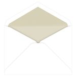 Pearl Lined Inner Ungummed Envelopes, Tiffany Radiant White