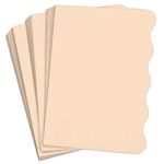 USED 3 Blush Side Wave Card - A2 Gmund Used 4 1/4 x 5 1/2 111C