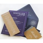 White Ink Print Sample Kit
