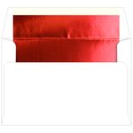 Red Foil Lined Envelopes - A10 Radiant White 6 x 9 1/2 70T