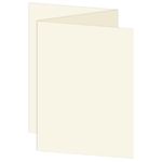 A7 LCI Smooth Ecru Blank Cards - ZFold, 80lb Cover