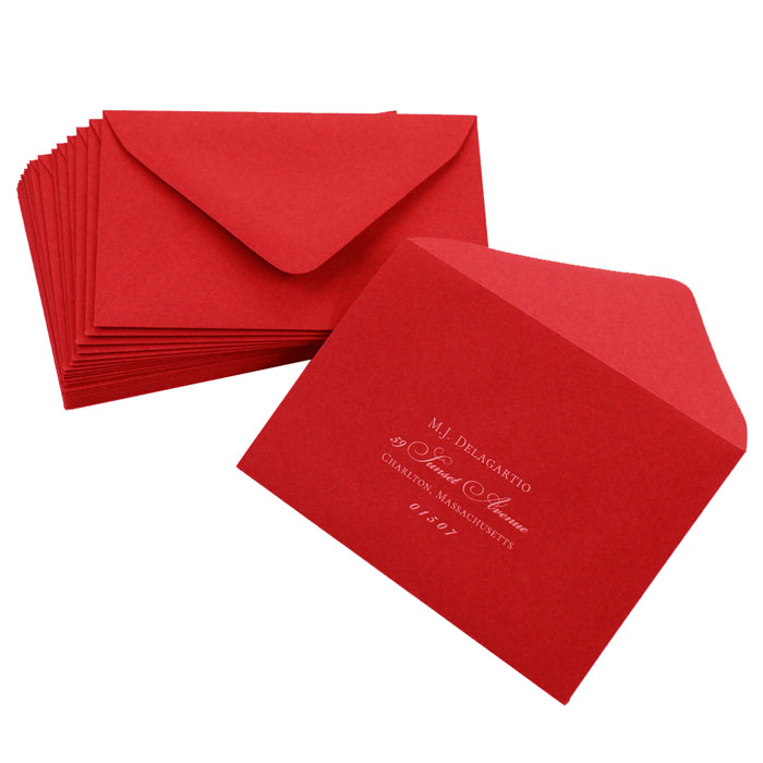 5x7 Burgundy Envelopes: A7 Merlot Euro Flap Envelopes - LCI Paper