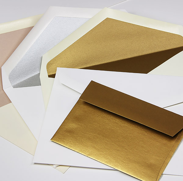 Proportioneel huis maximaliseren Metallic Lined Envelopes | Exclusively By LCI Paper