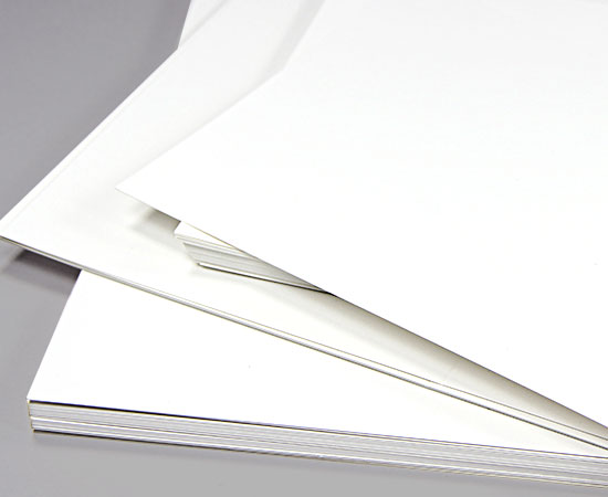 Radiant White Card Stock - 8 1/2 x 11 LCI Smooth 100lb Cover - LCI