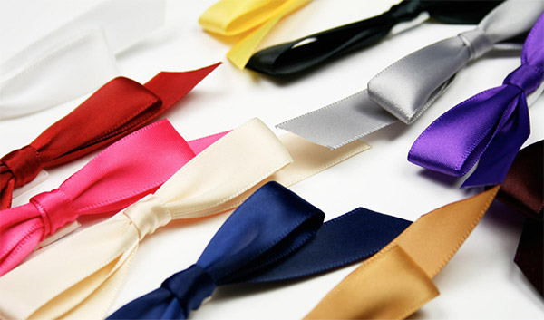 Satin Ribbon Bows 15mm Double Sided 10 50 Packs 60x55mm Overall Size Bow 25